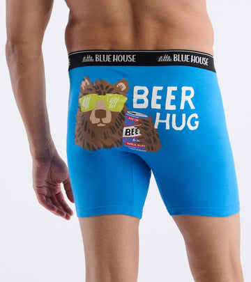 Little Blue House Men's Beer Hug Boxer Briefs